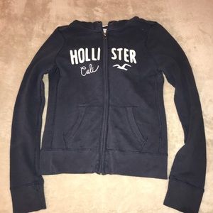 Hollister zip up hoodie